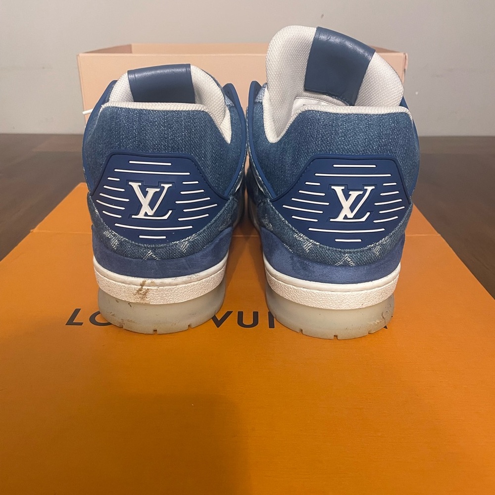 Louis Vuitton Blue Men's Sneakers - Picture 5 of 7
